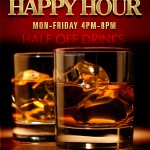 Enjoy Half Price Drinks During Happy Hour
